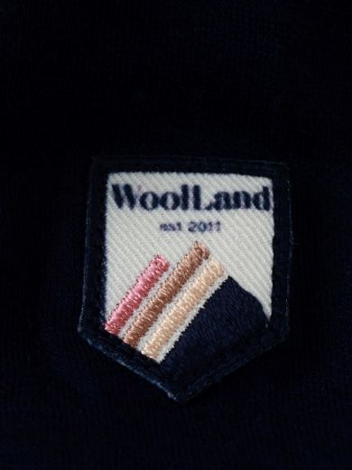 Bilde av WoolLand Unstad Top Girl  Blue ink